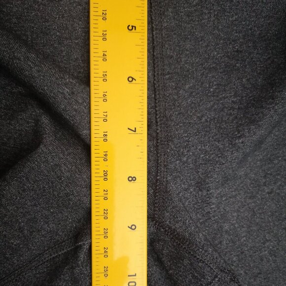 Tek Gear Shapewear Ladies Size Large Dark Grey Tummy Control Panel Capri Legging - Picture 8 of 9